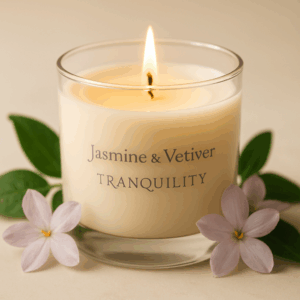 Jasmine & Vetiver Tranquility Candle