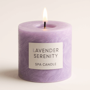 Lavender Serenity Spa Candle